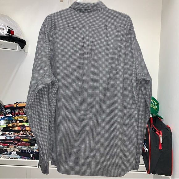 Michael Kors Slate Grey Long Sleeve Shirt XXL - Picture 5 of 7